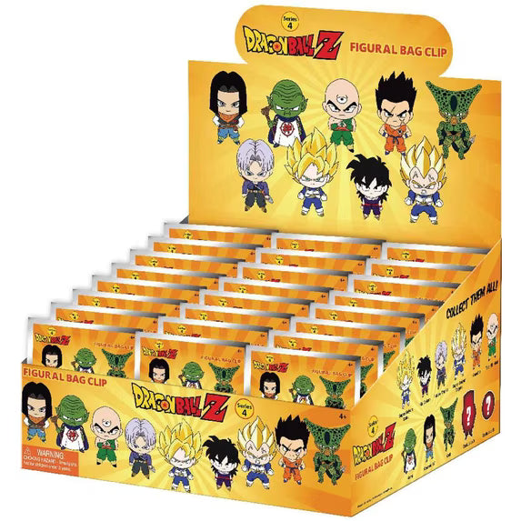 DRAGON BALL Z SERIES 4 Bag Clip Keyring (Blind Bag)