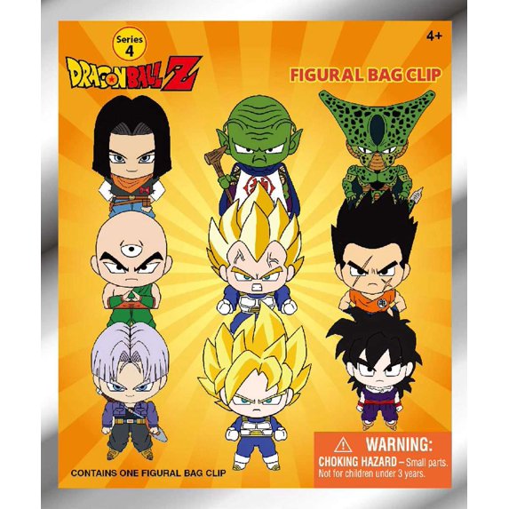 DRAGON BALL Z SERIES 4 Bag Clip Keyring (Blind Bag)