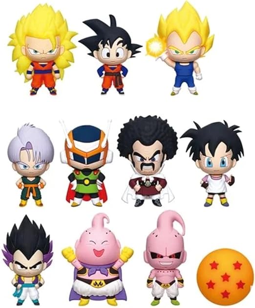 DRAGON BALL Z SERIES 4 Bag Clip Keyring (Blind Bag)