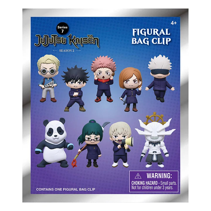 JUJUTSU KAISEN SERIES 7 Bag Clip Keyring (Blind Bag)