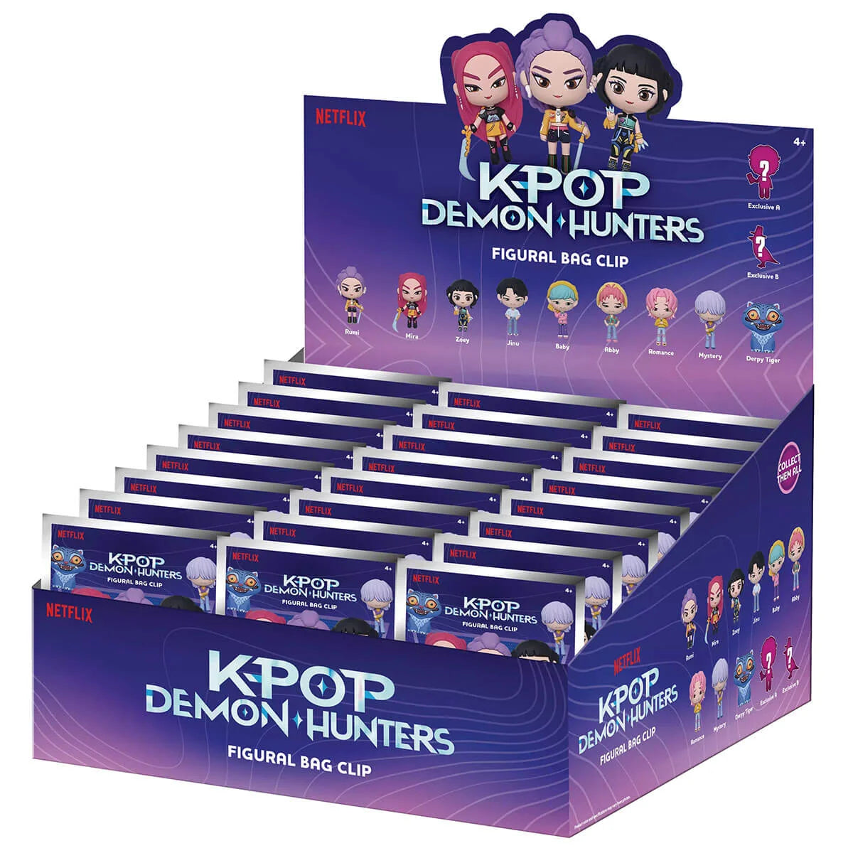 K-POP DEMON HUNTERS SPECIAL EDITION Bag Clip Keyring (Blind Bag)