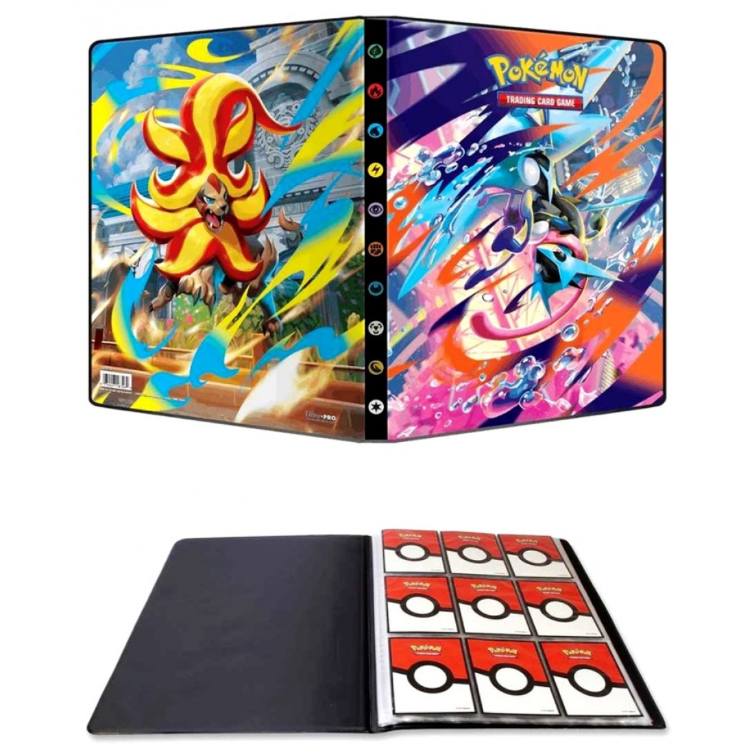 Pokemon 9 Pocket Portfolio - Chaos Rising