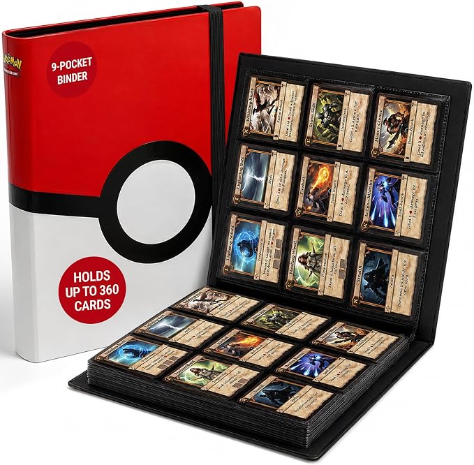 Pokemon 9-pocket Portfolio - Poke Ball